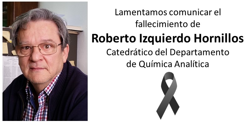 Fallecimiento de Roberto Izquierdo Hornillos